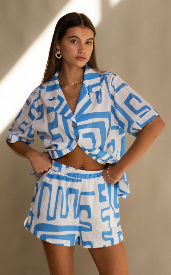 Morocco Short - French Blue