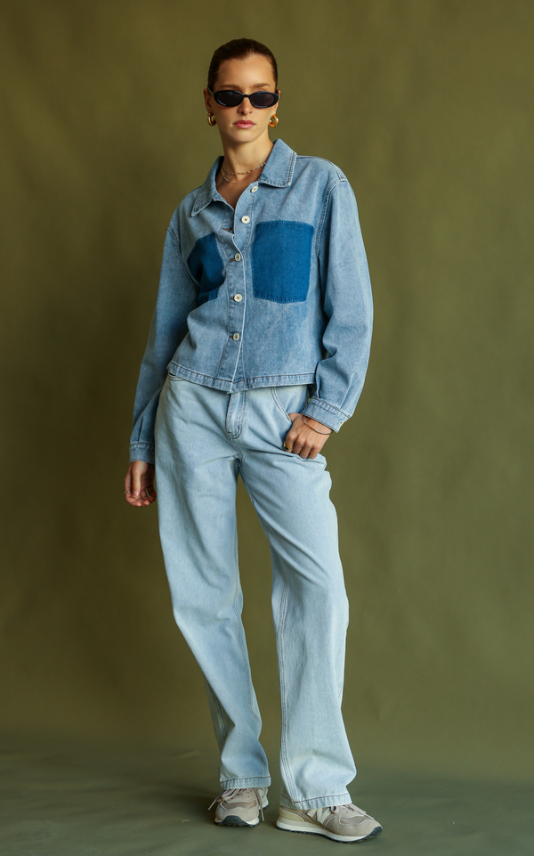 Dee Denim Jean - Washed Blue