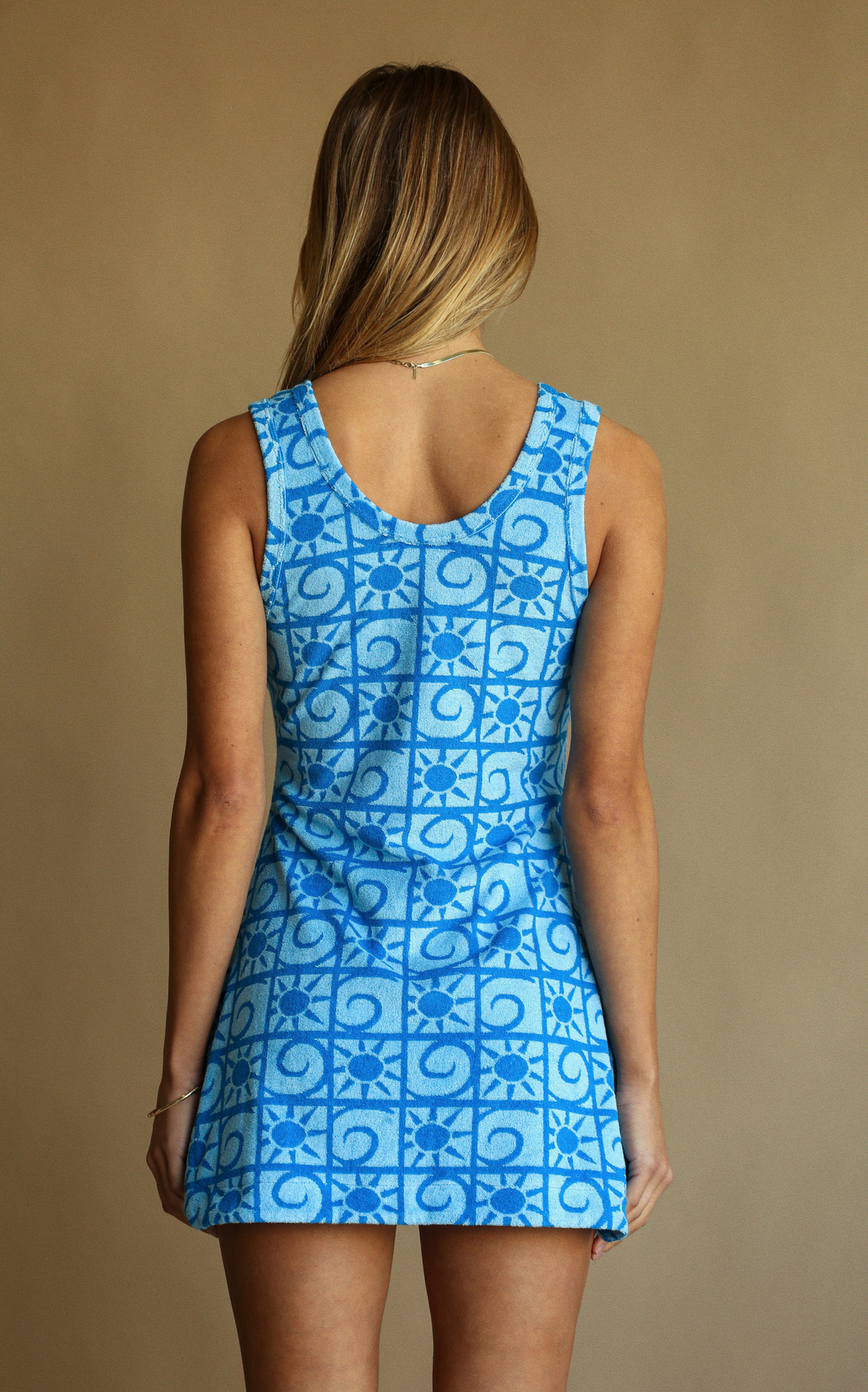 Sunseeker Terry Dress Light - Cornflower