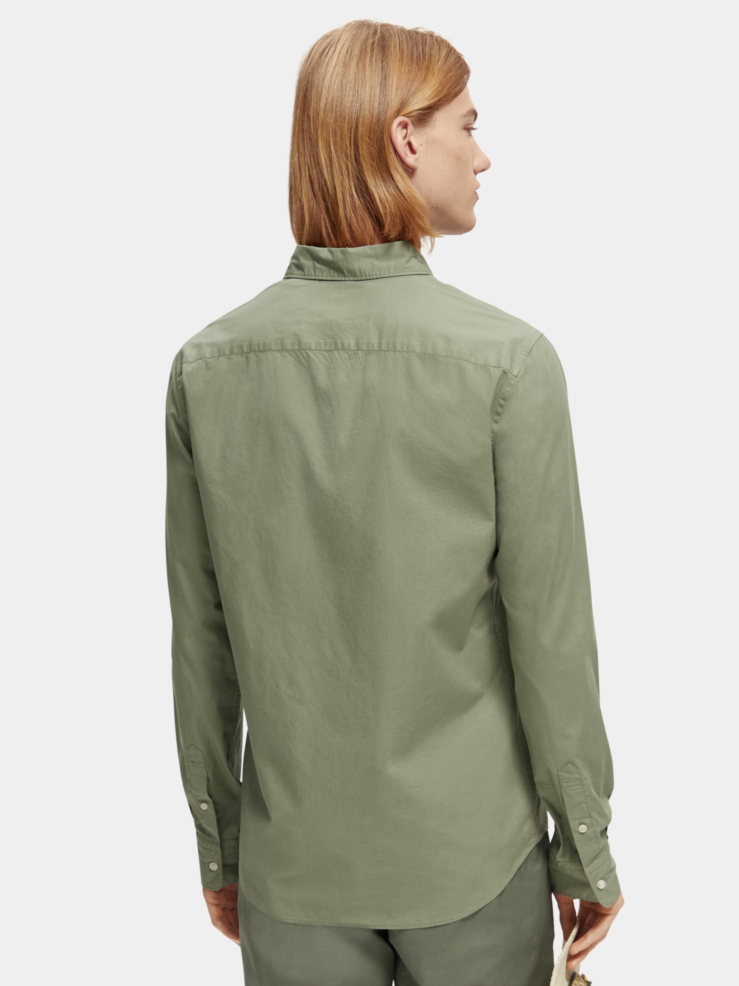 Poplin shirt - Army