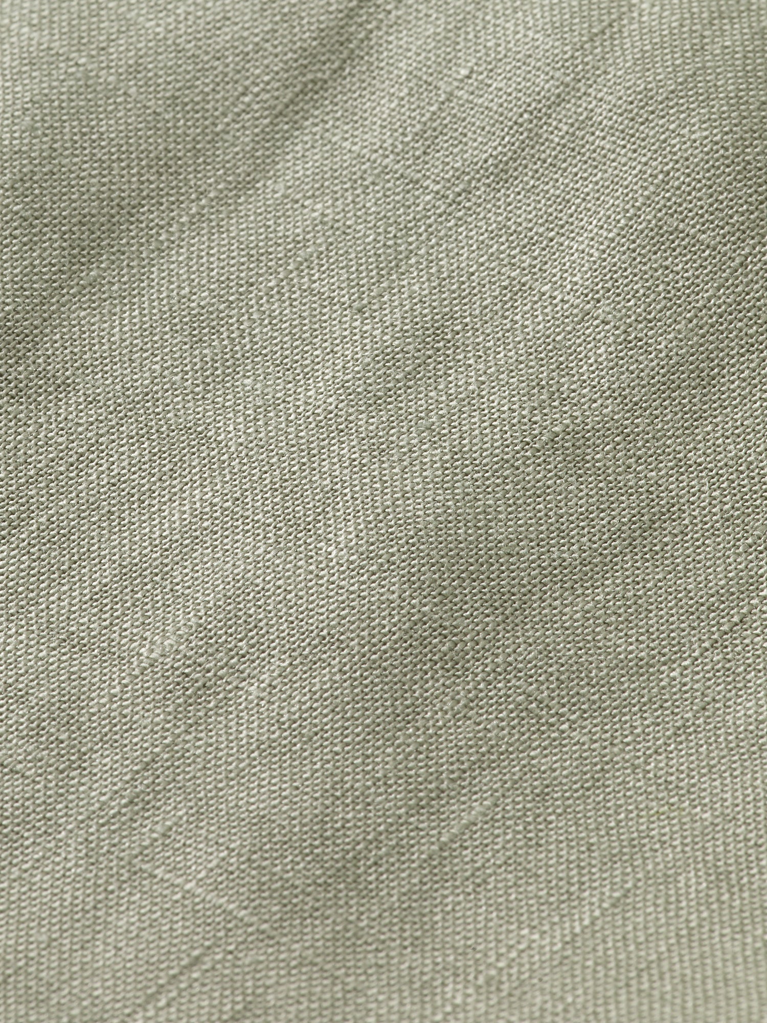 Short sleeve linen shirt - Army