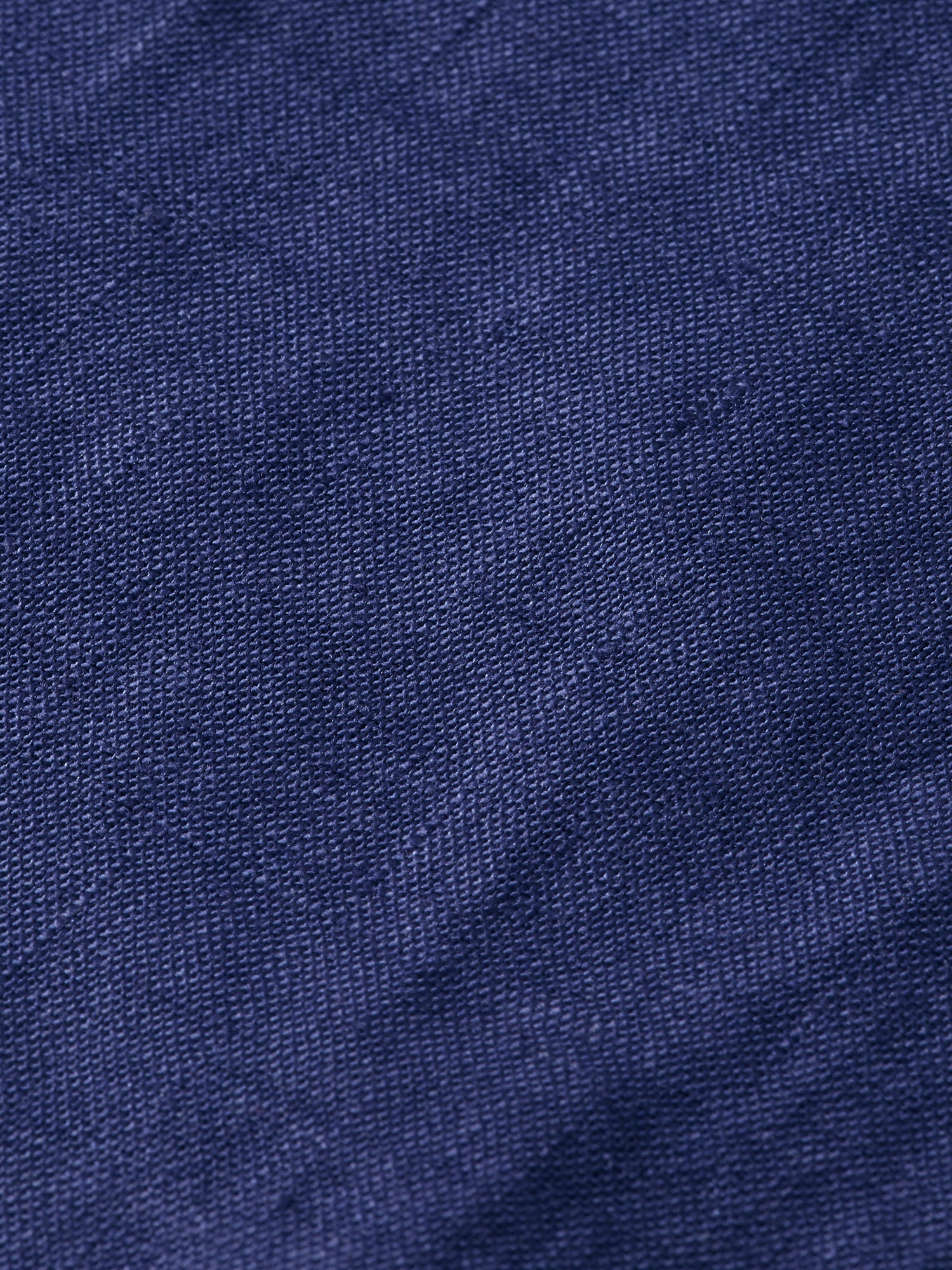 Short sleeve linen shirt - Marine