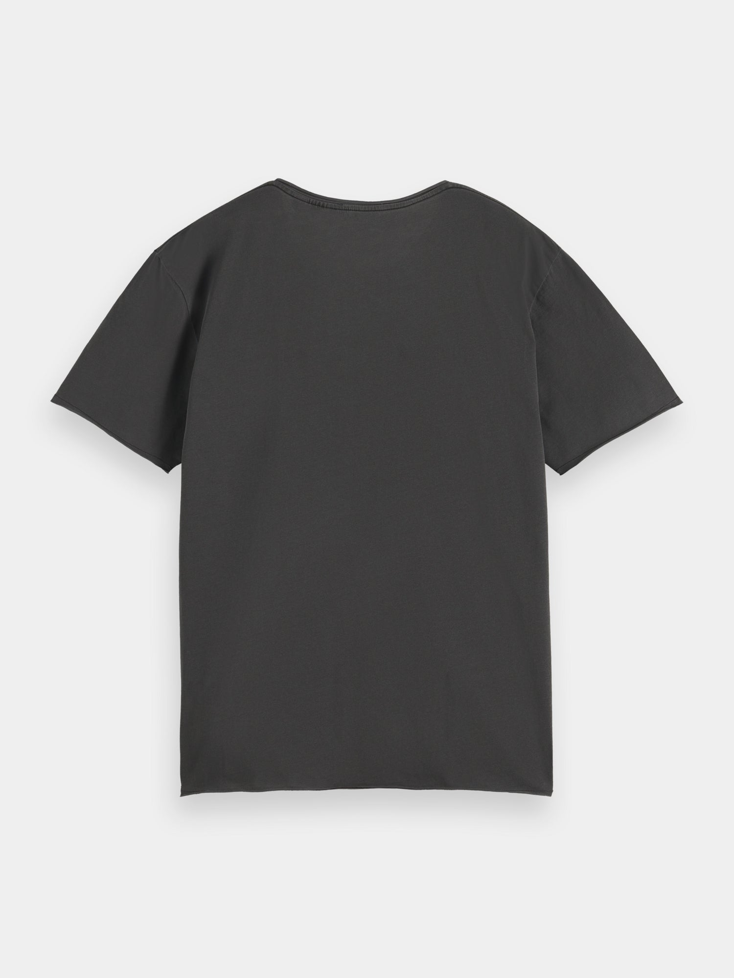 Raw edge t-shirt - Black