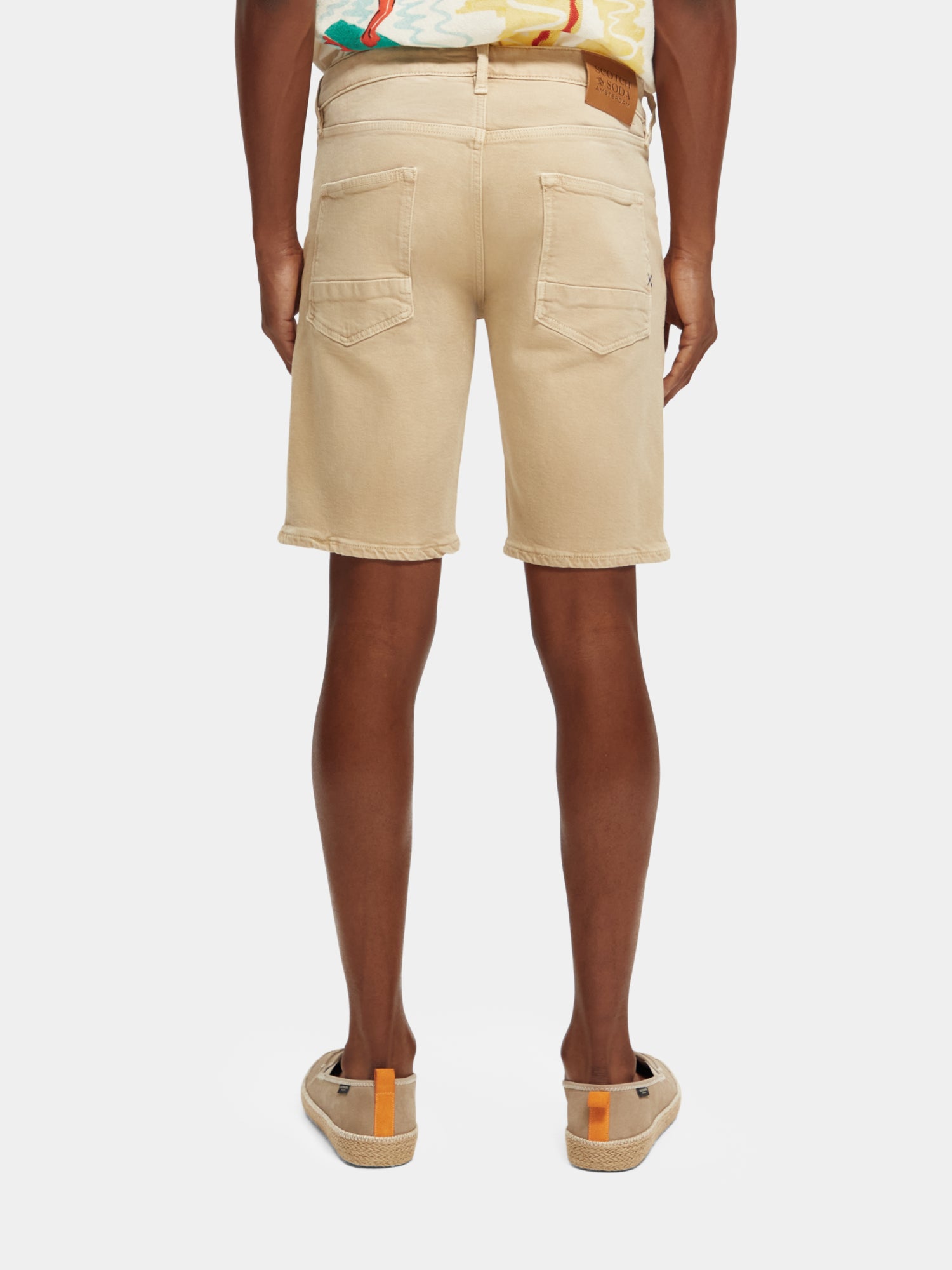 Ralston garment-dyed shorts - Sand