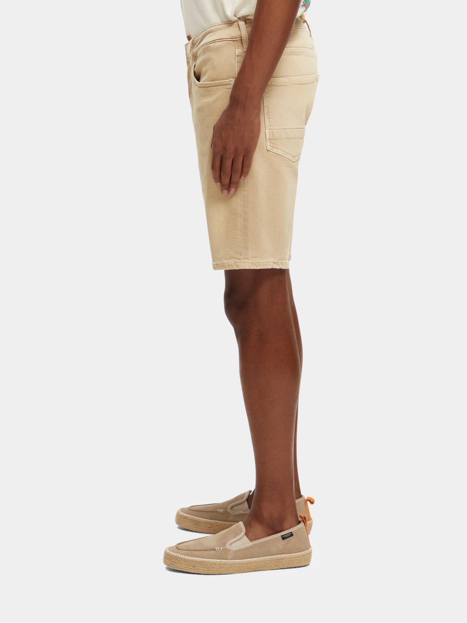 Ralston garment-dyed shorts - Sand
