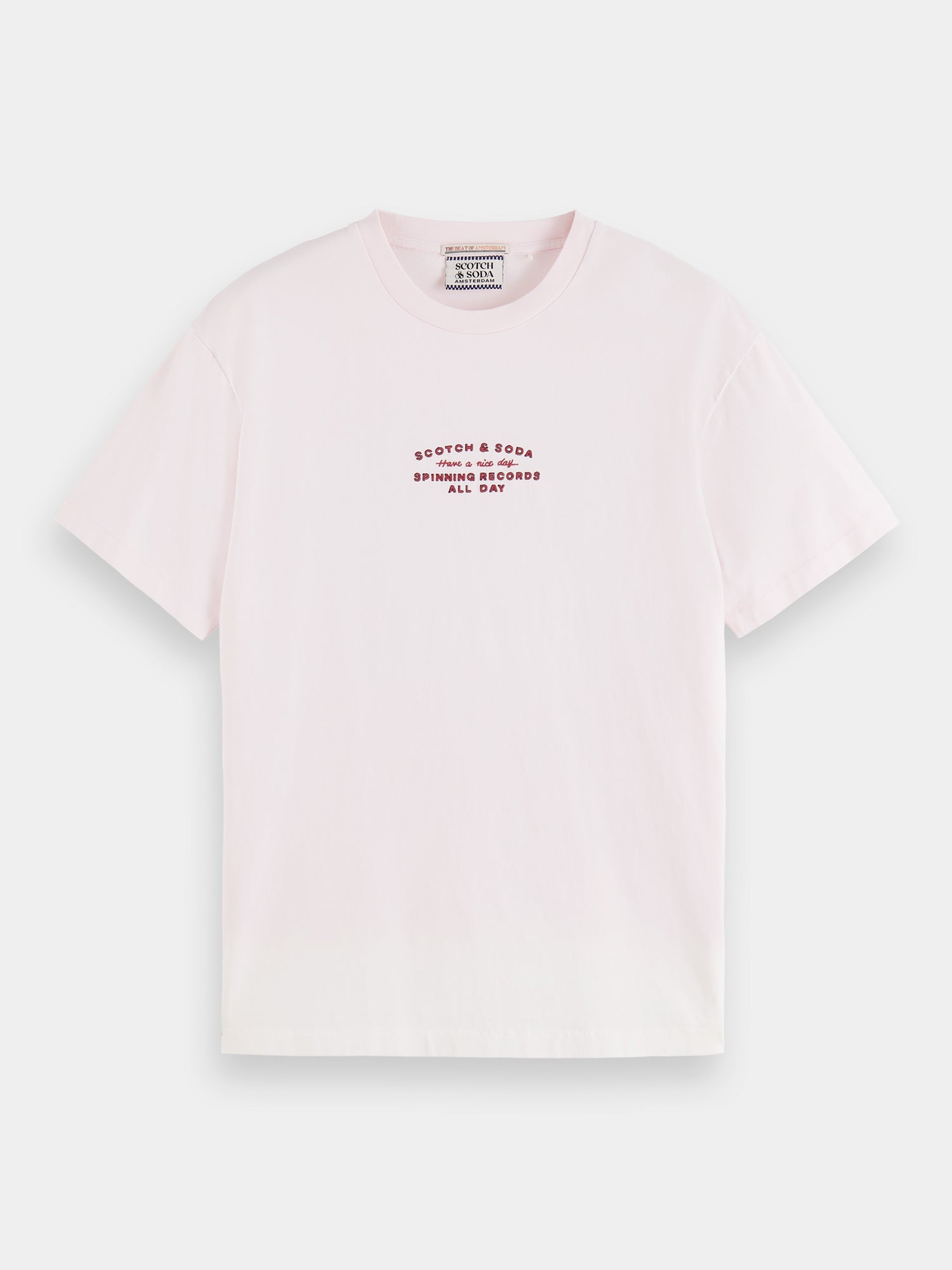 Relaxed-fit gradient t-shirt - Pink Cloud