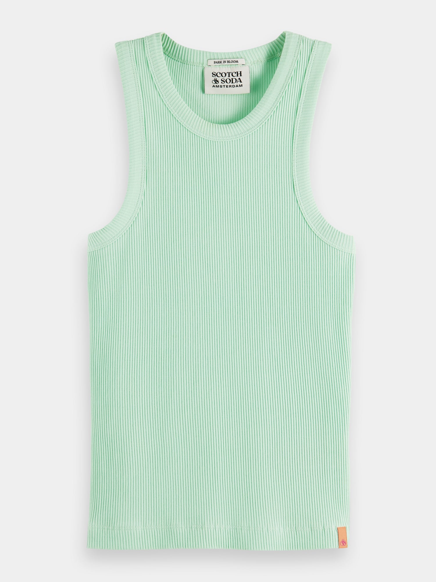 Racer tank - Green Ash