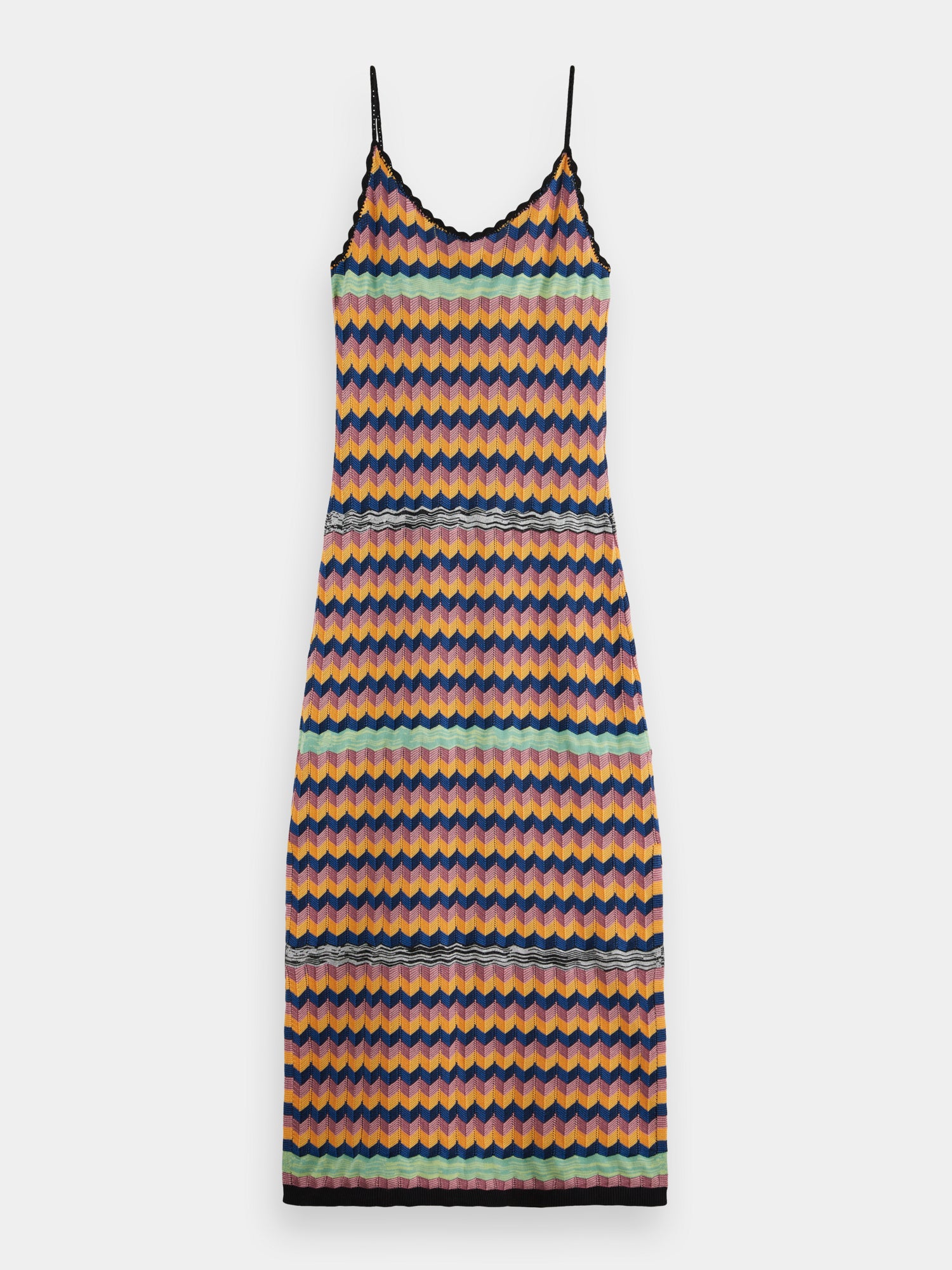 Born To Love knitted dress - Multi Stripe