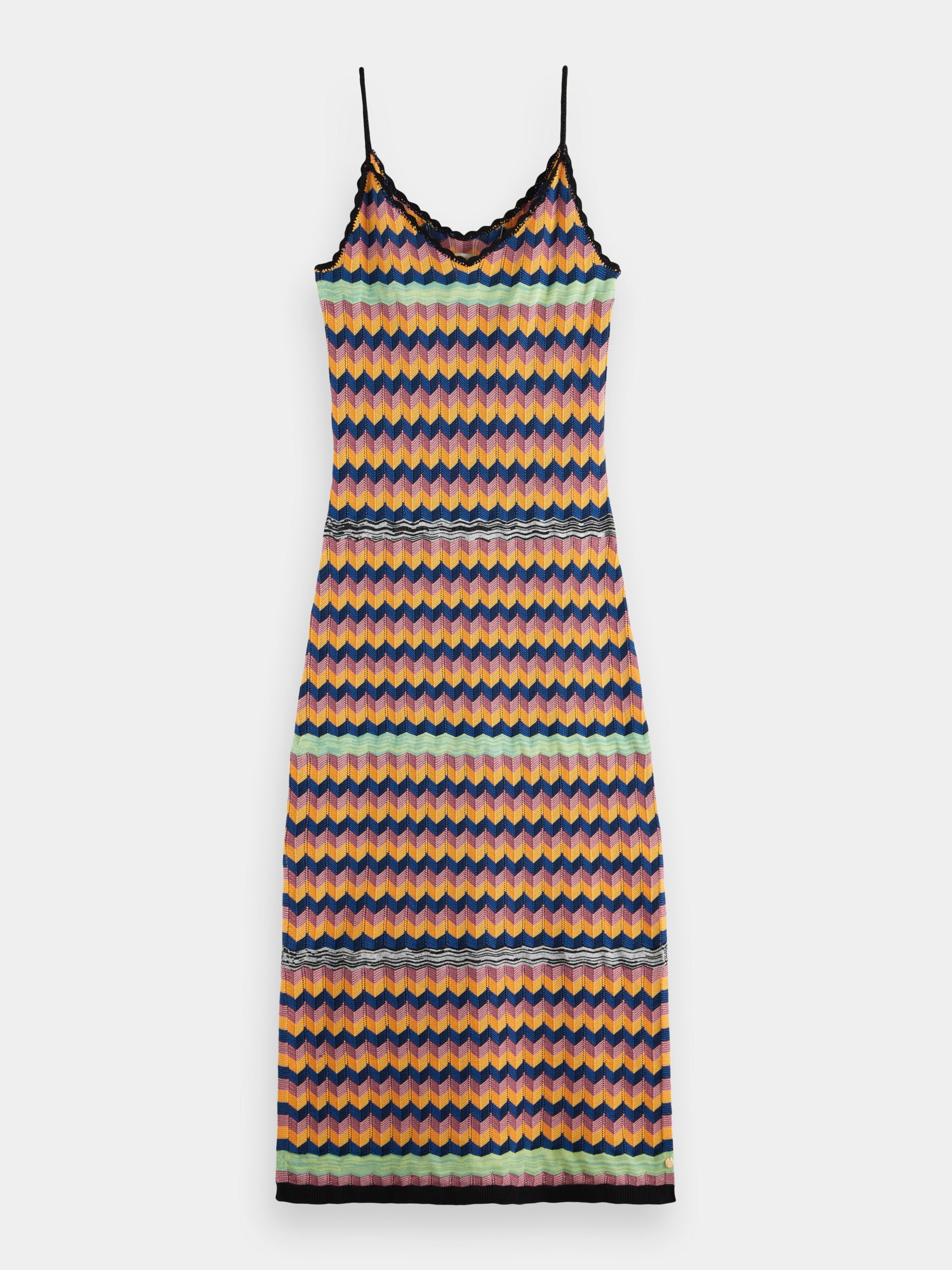 Born To Love knitted dress - Multi Stripe