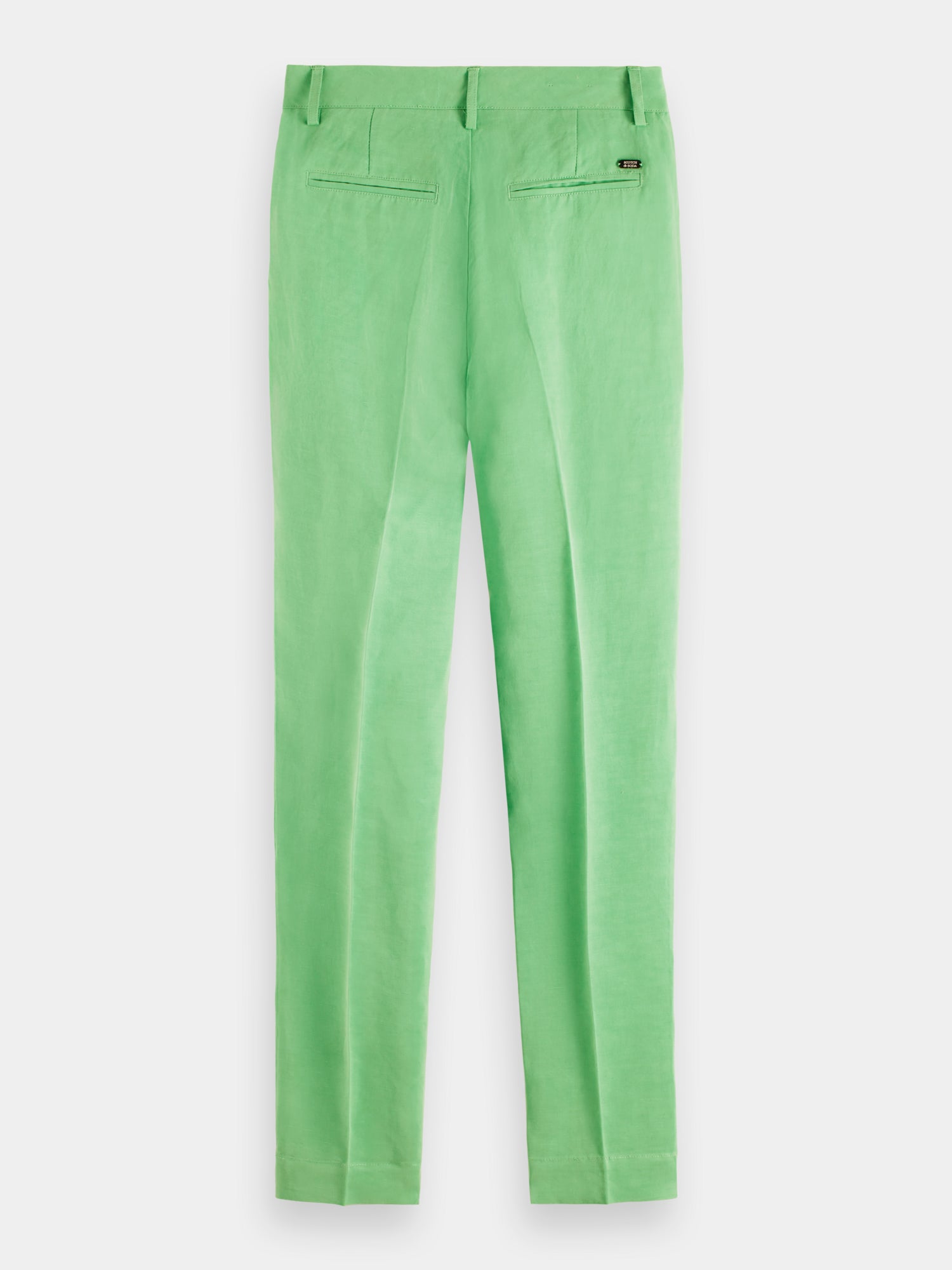 Lowry mid-rise slim summer event pants - Bright Parakeet 32"