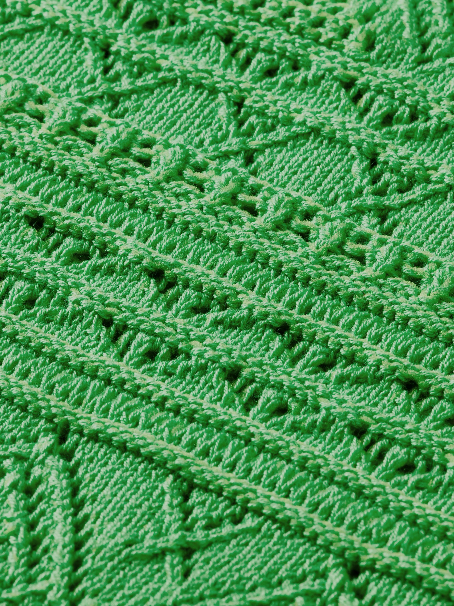 Pointelle detail dress - Bright Parakeet