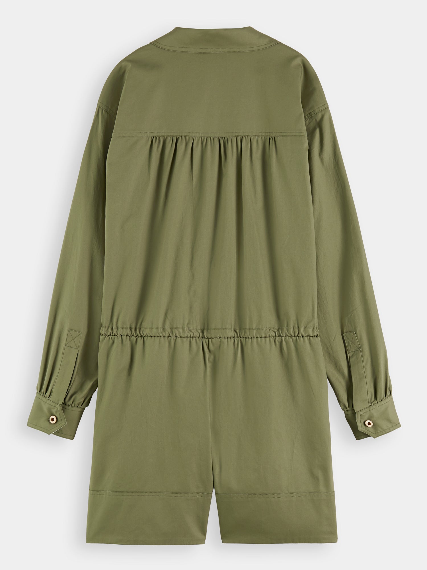 Military playsuit - Olive Green