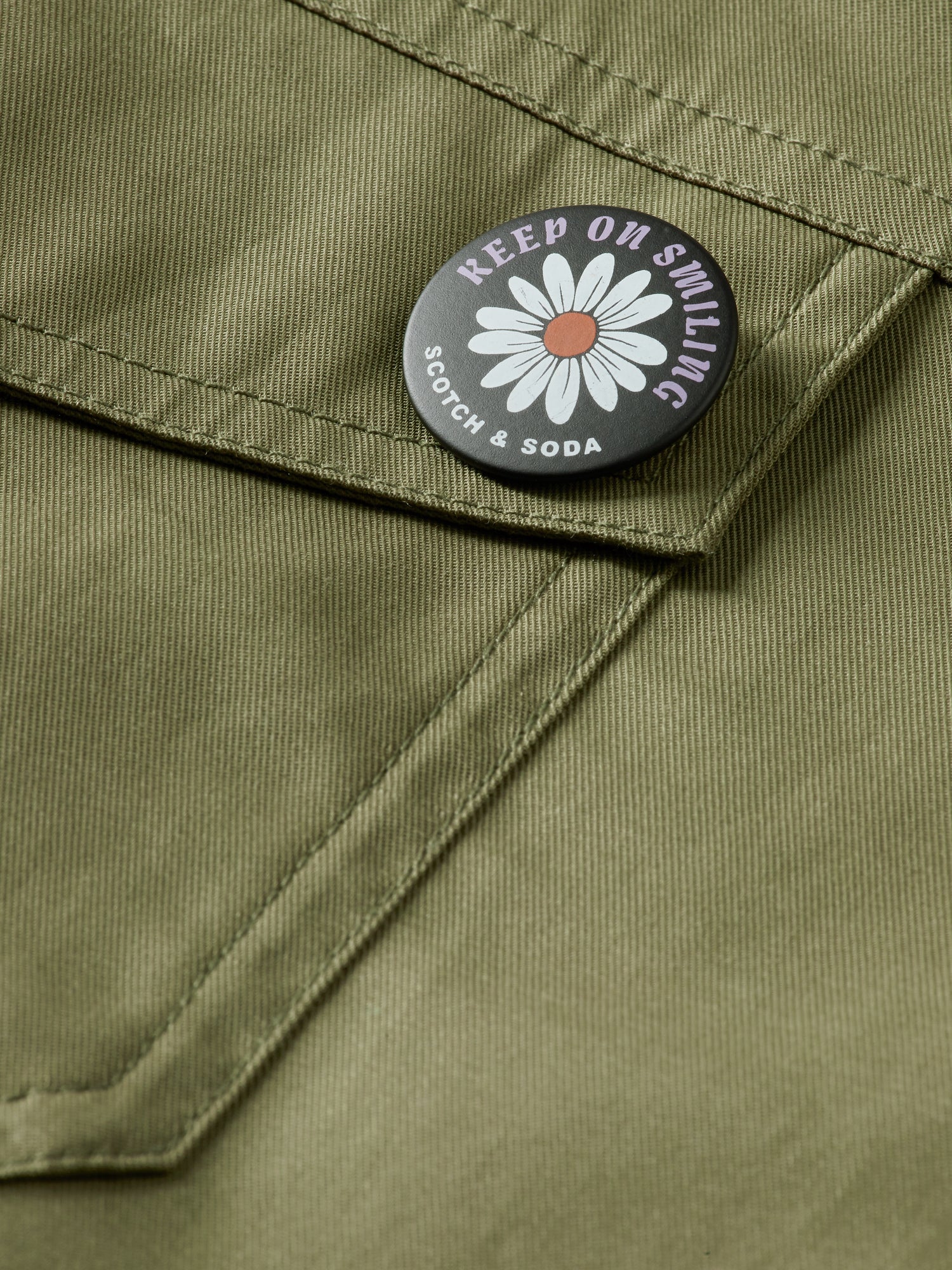 Military playsuit - Olive Green