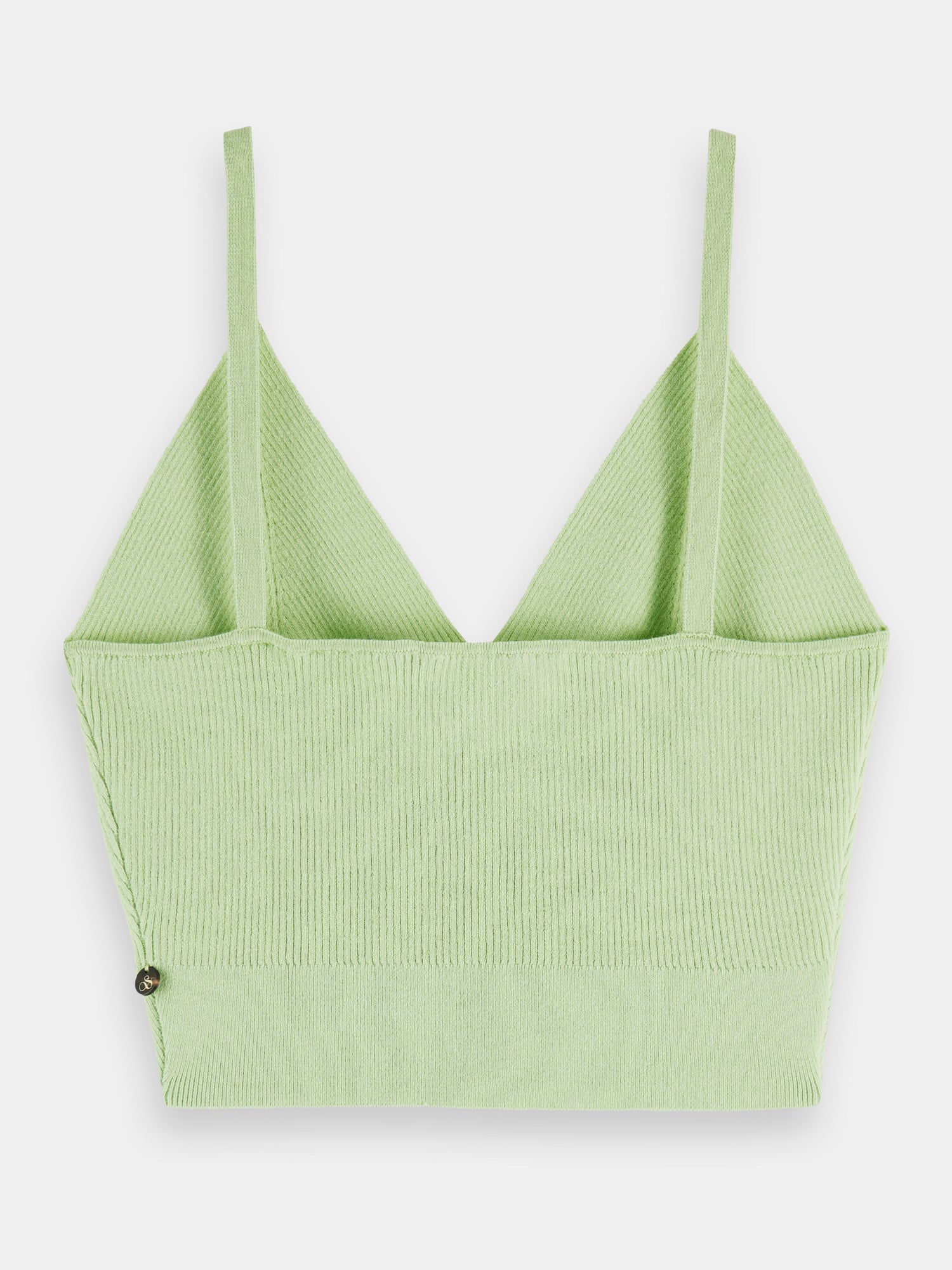 Knitted bra top - Fresh Mint