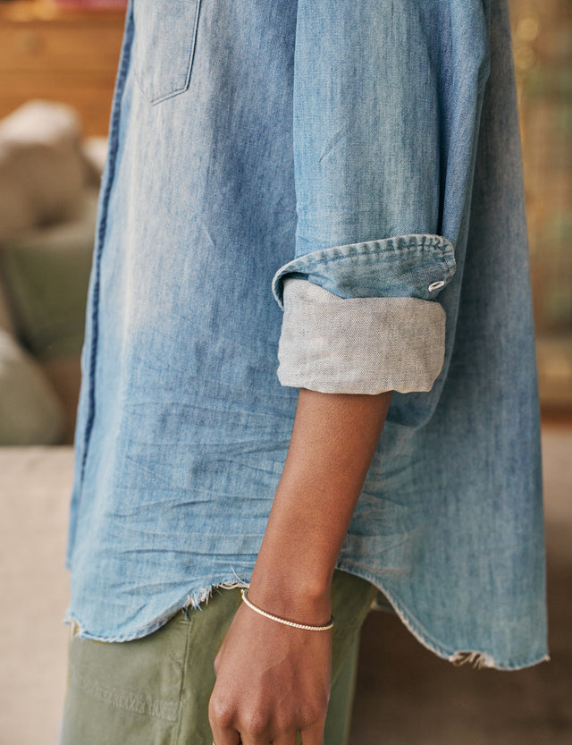 Eileen Famous Denim - Distressed Vintage Wash