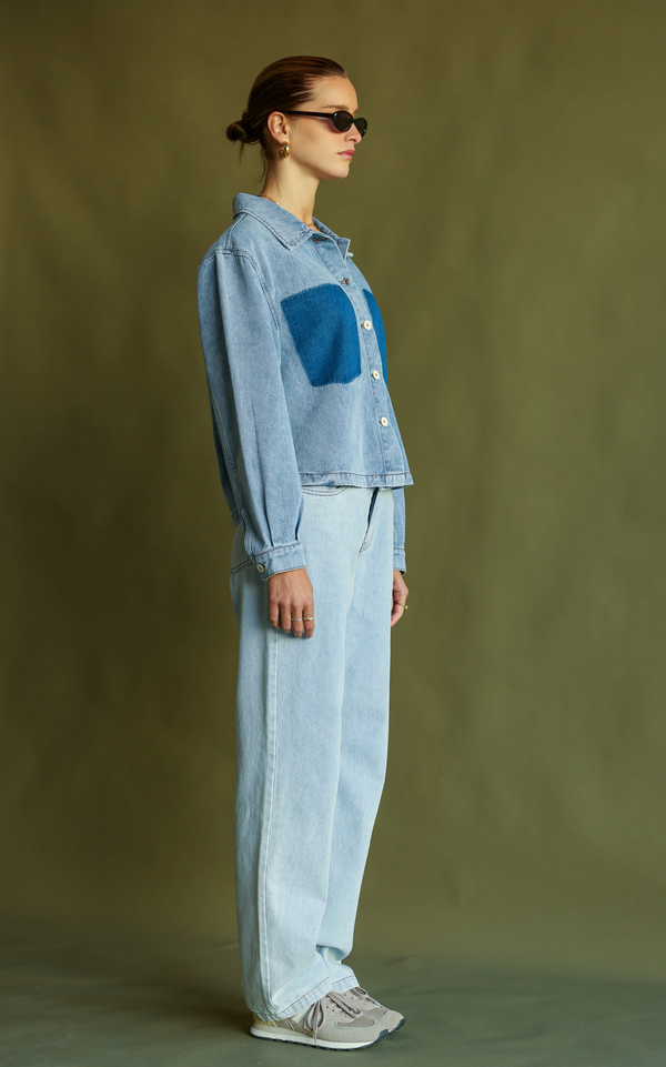 Dee Denim Jean - Washed Blue
