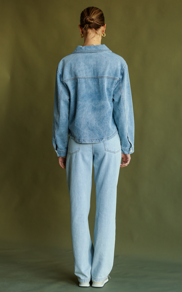 Dee Denim Jean - Washed Blue