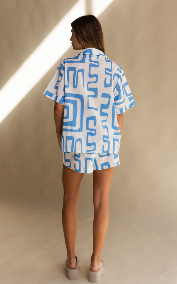 Morocco Short - French Blue