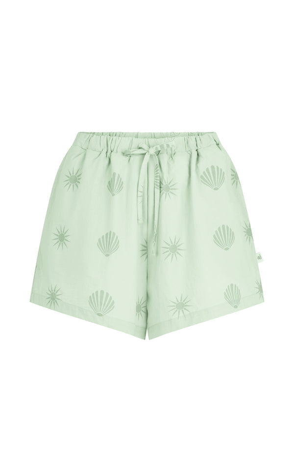 Island Shirt Set - Pistachio