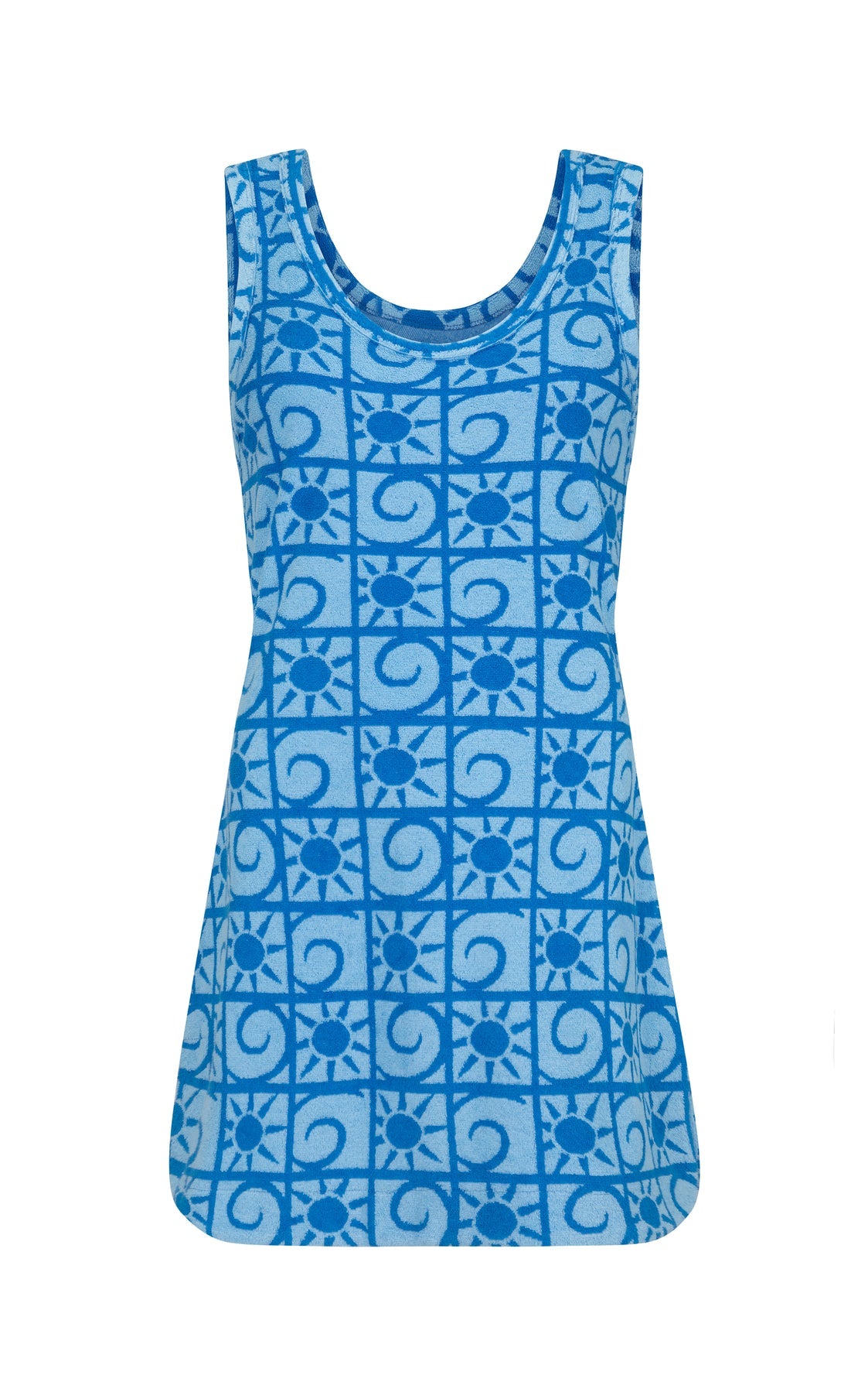 Sunseeker Terry Dress Light - Cornflower