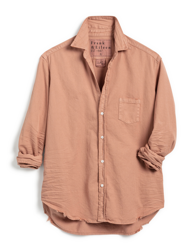 Eileen Relaxed Button-Up Shirt - Desert