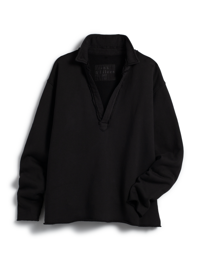 Patrick Popover Henley - Black