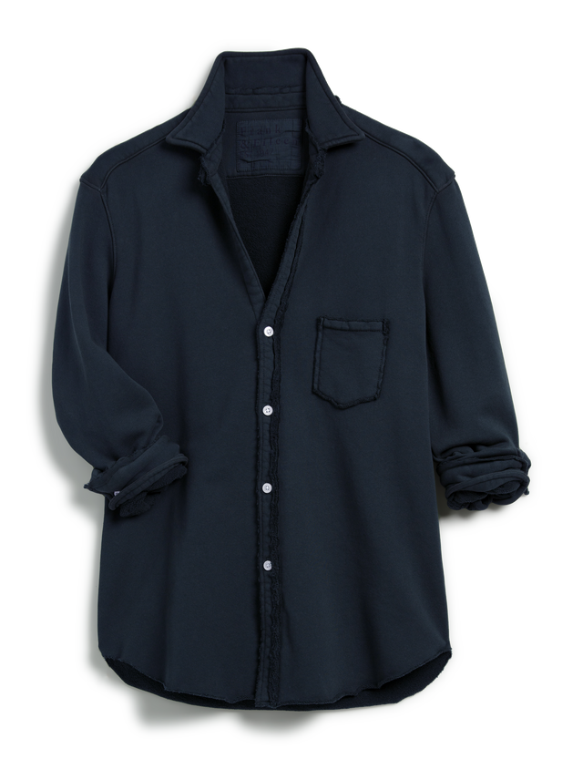 Eileen Relaxed Button-Up Shirt - British Royal Navy