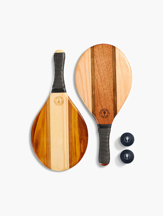 Trancoso Beach Bat Set - Black