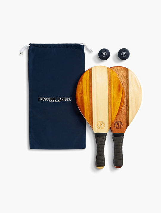 Trancoso Beach Bat Set - Black
