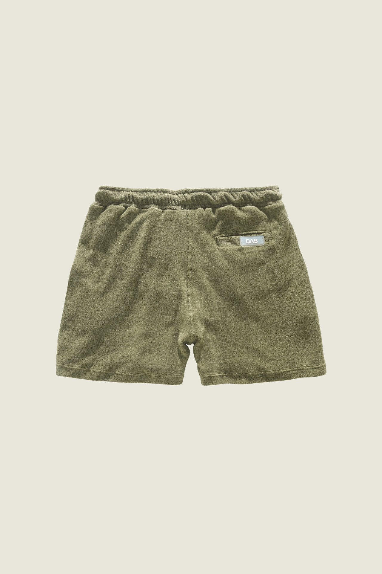 Khaki Terry Shorts