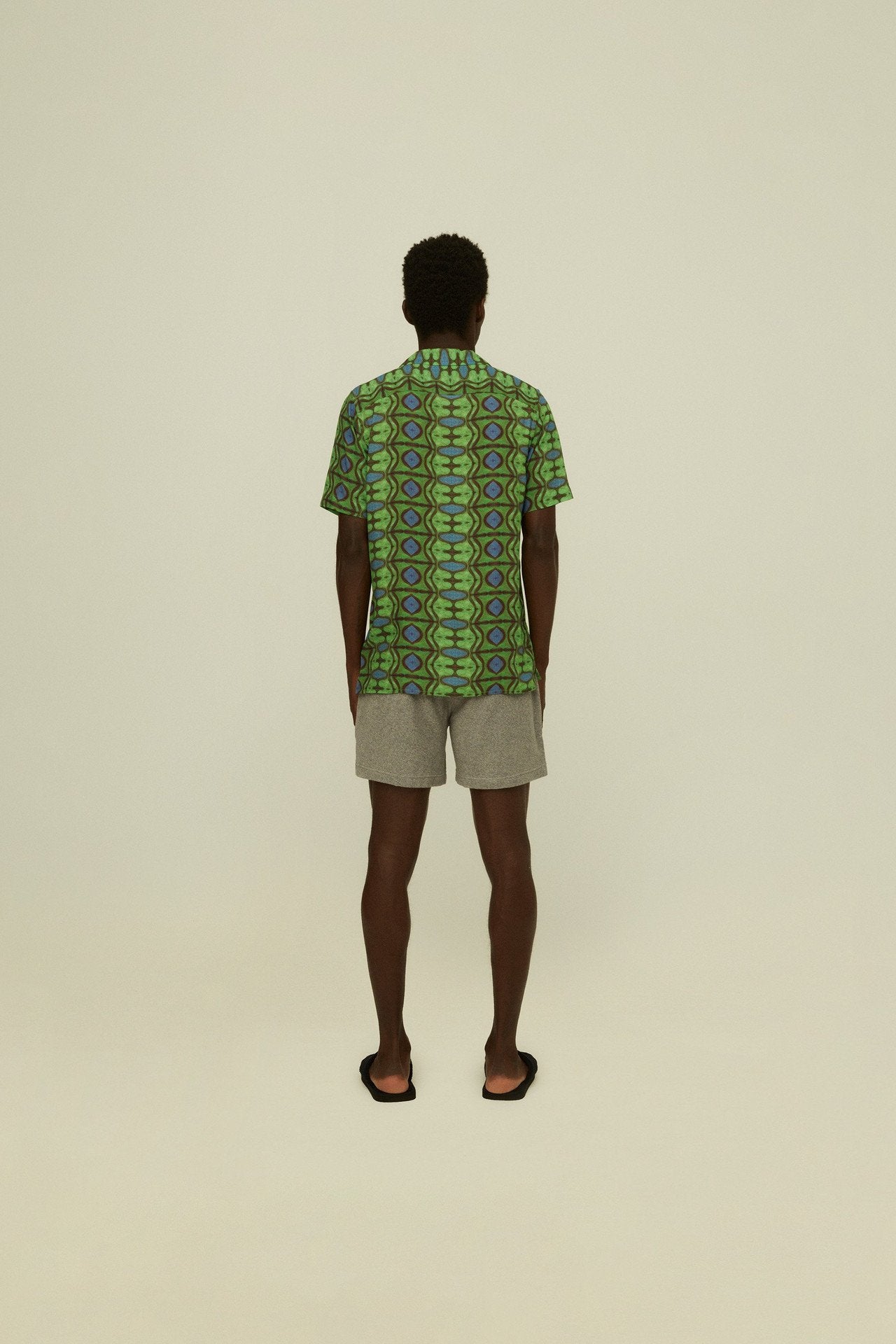 Emerald Blues Viscose Shirt
