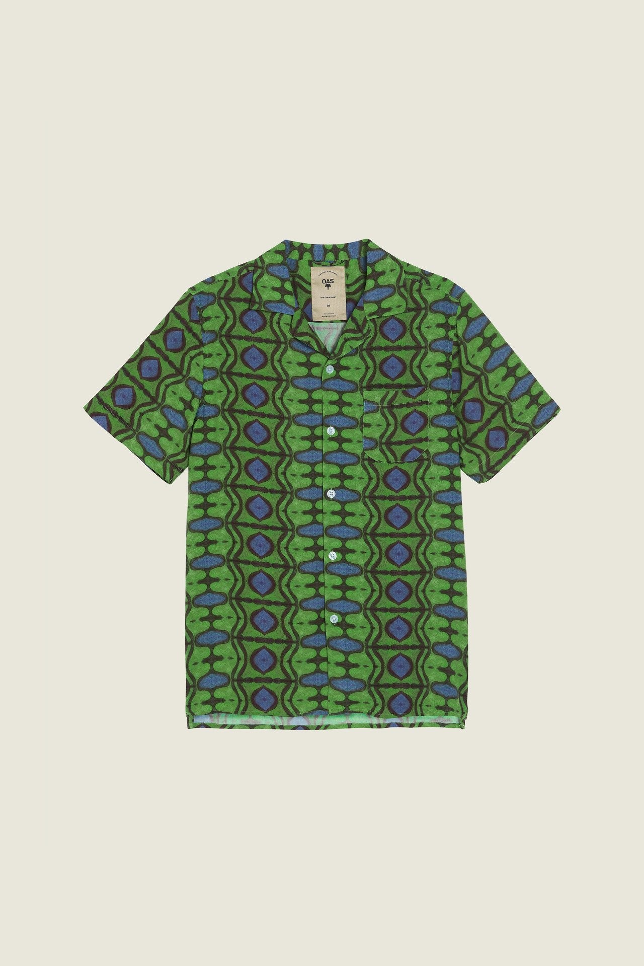 Emerald Blues Viscose Shirt