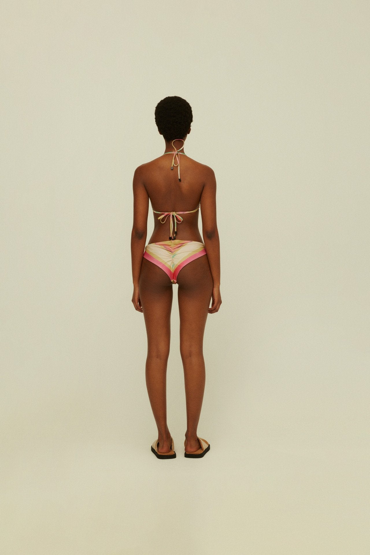 Sunset Pop Azzura Bikini Top