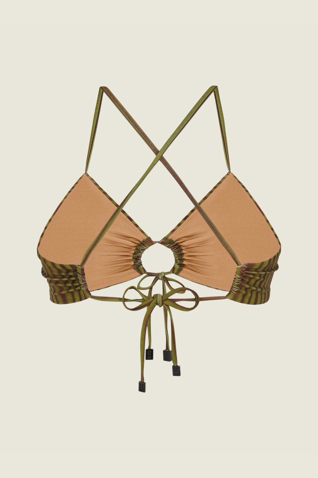 Tree Lines Sabbia Bikini Top