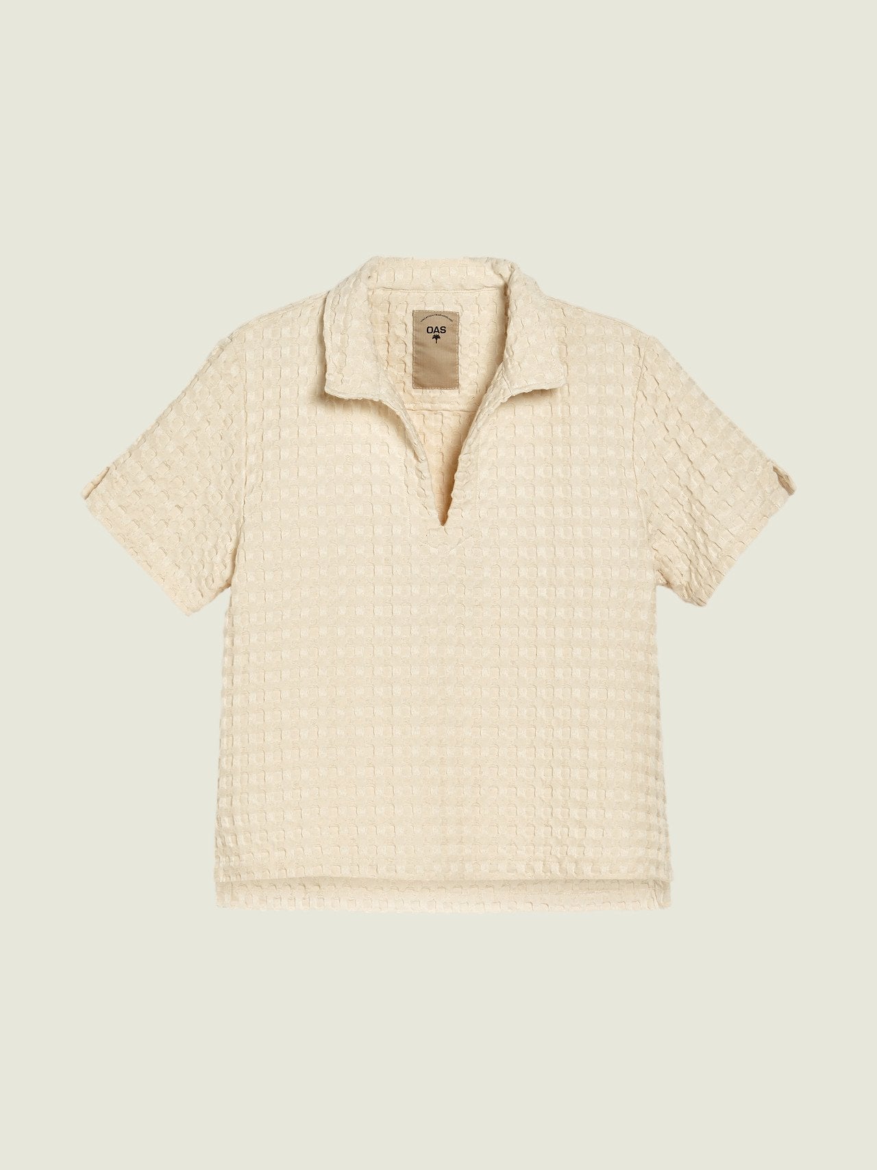 Ecru Jaffa Waffle Shirt
