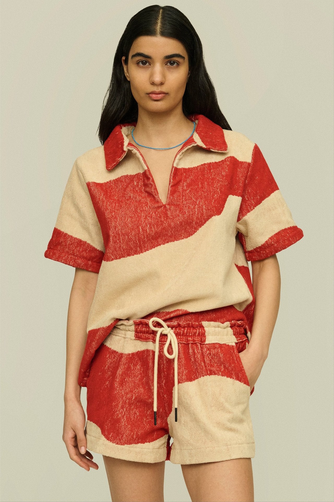 Amber Dune Drizzle Terry Shorts