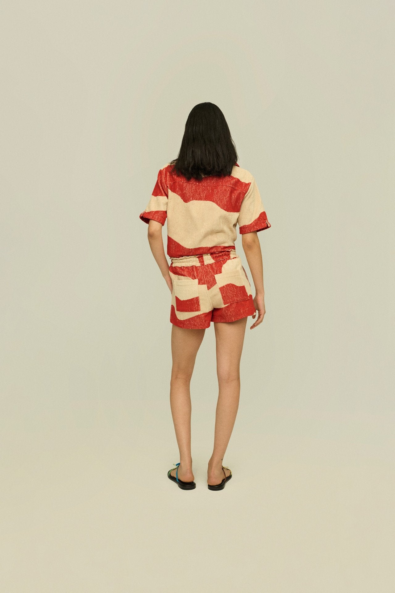 Amber Dune Drizzle Terry Shorts