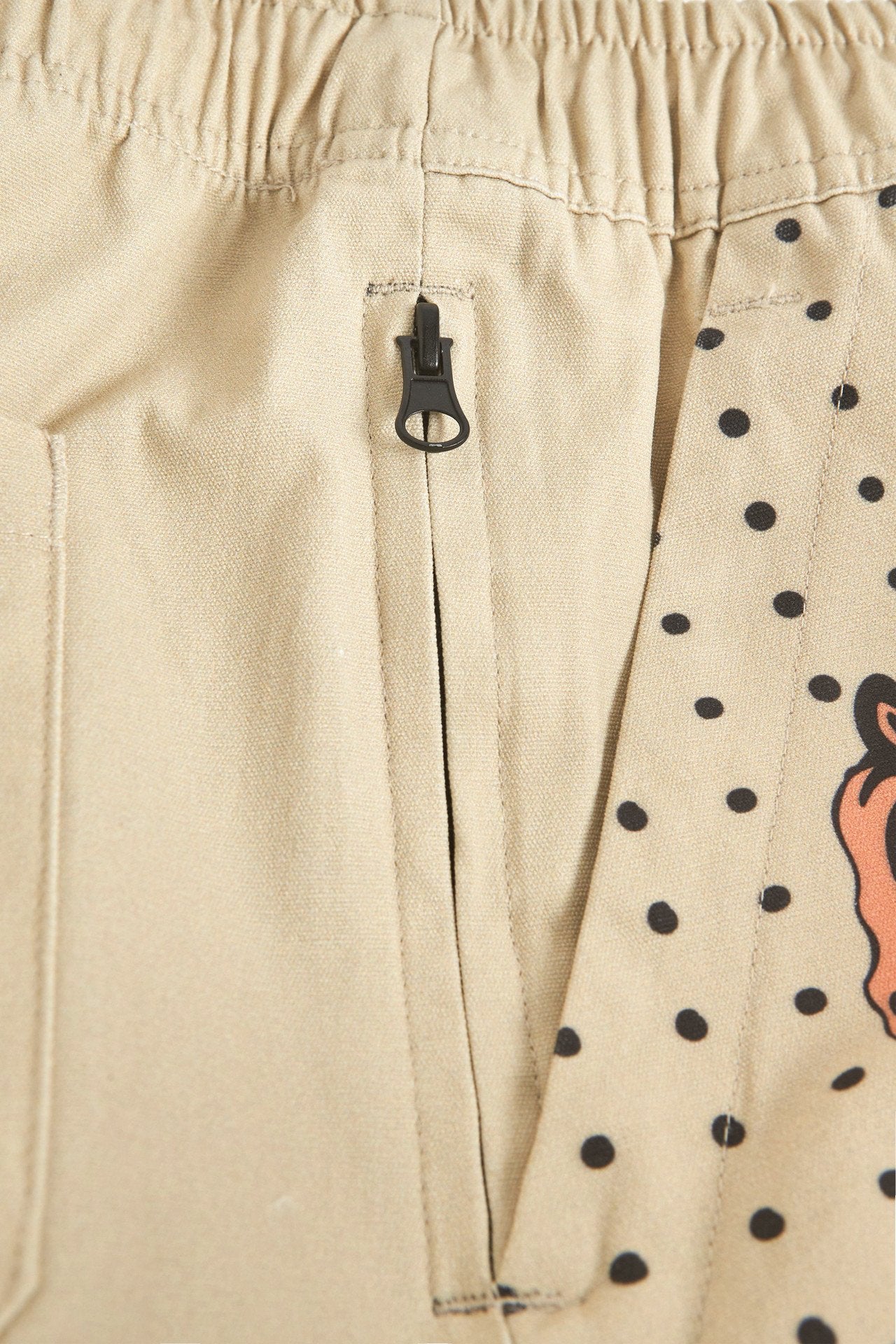 Tiger Love Canvas Shorts