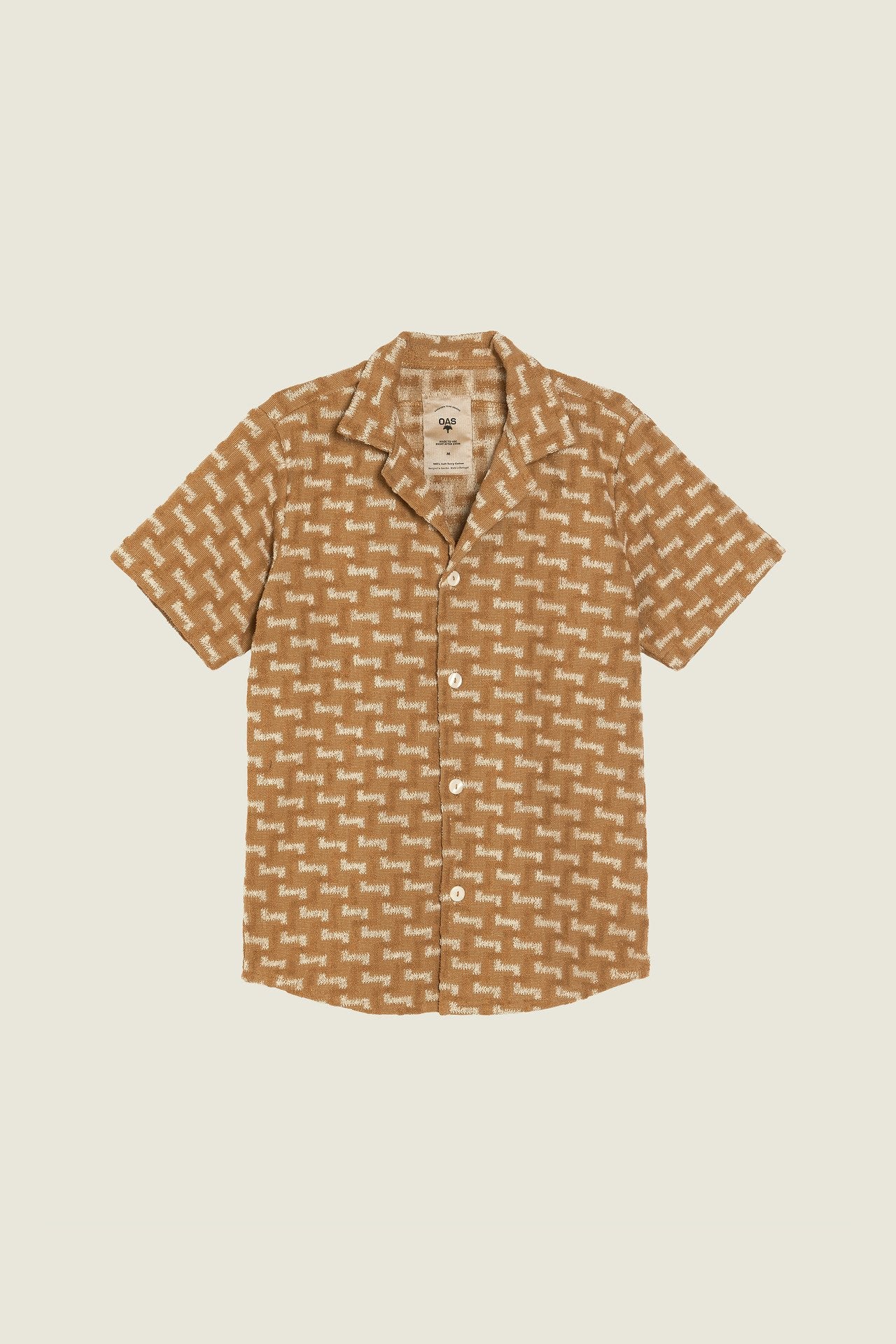 Camel Layer Zig Cuba Terry Shirt