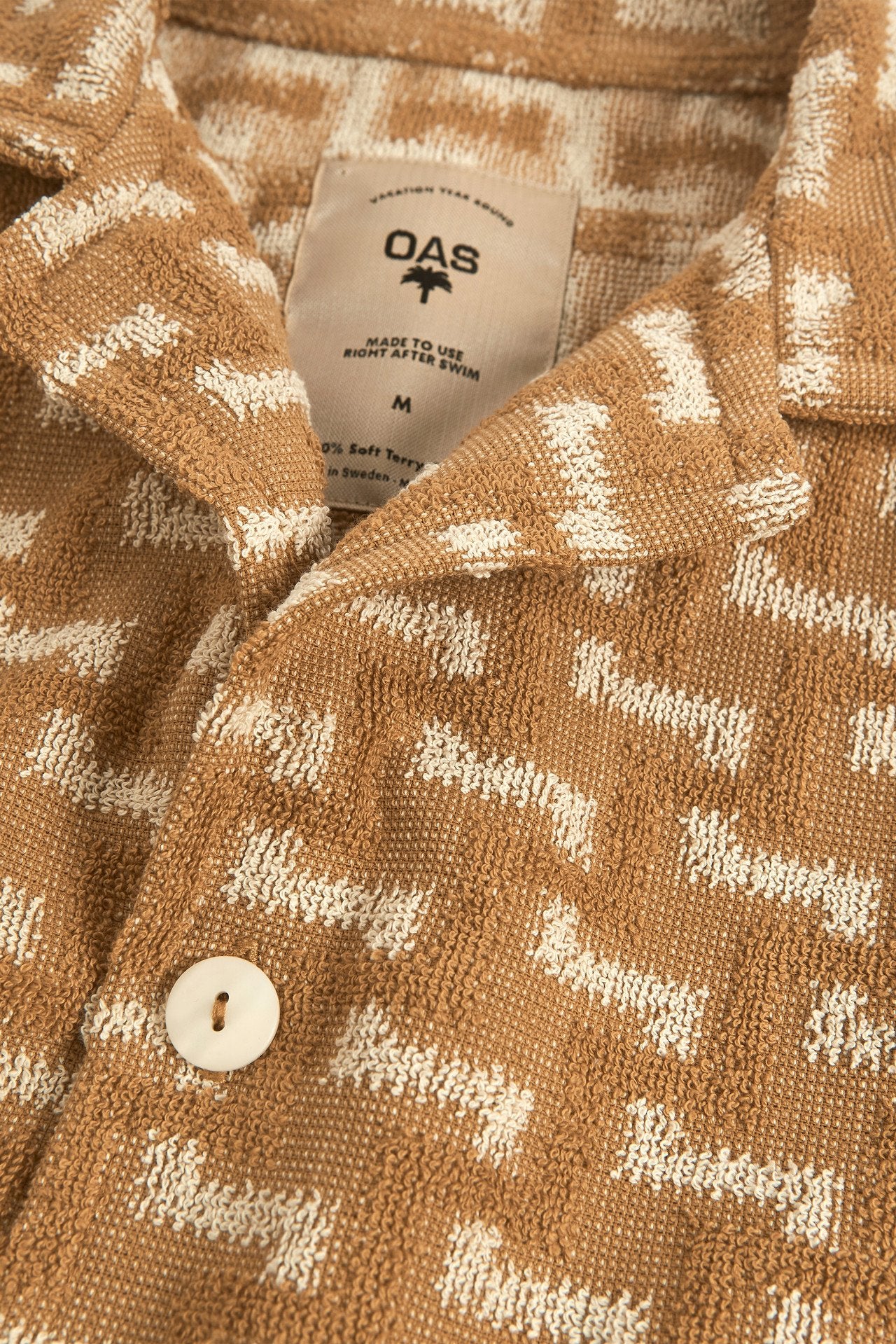 Camel Layer Zig Cuba Terry Shirt