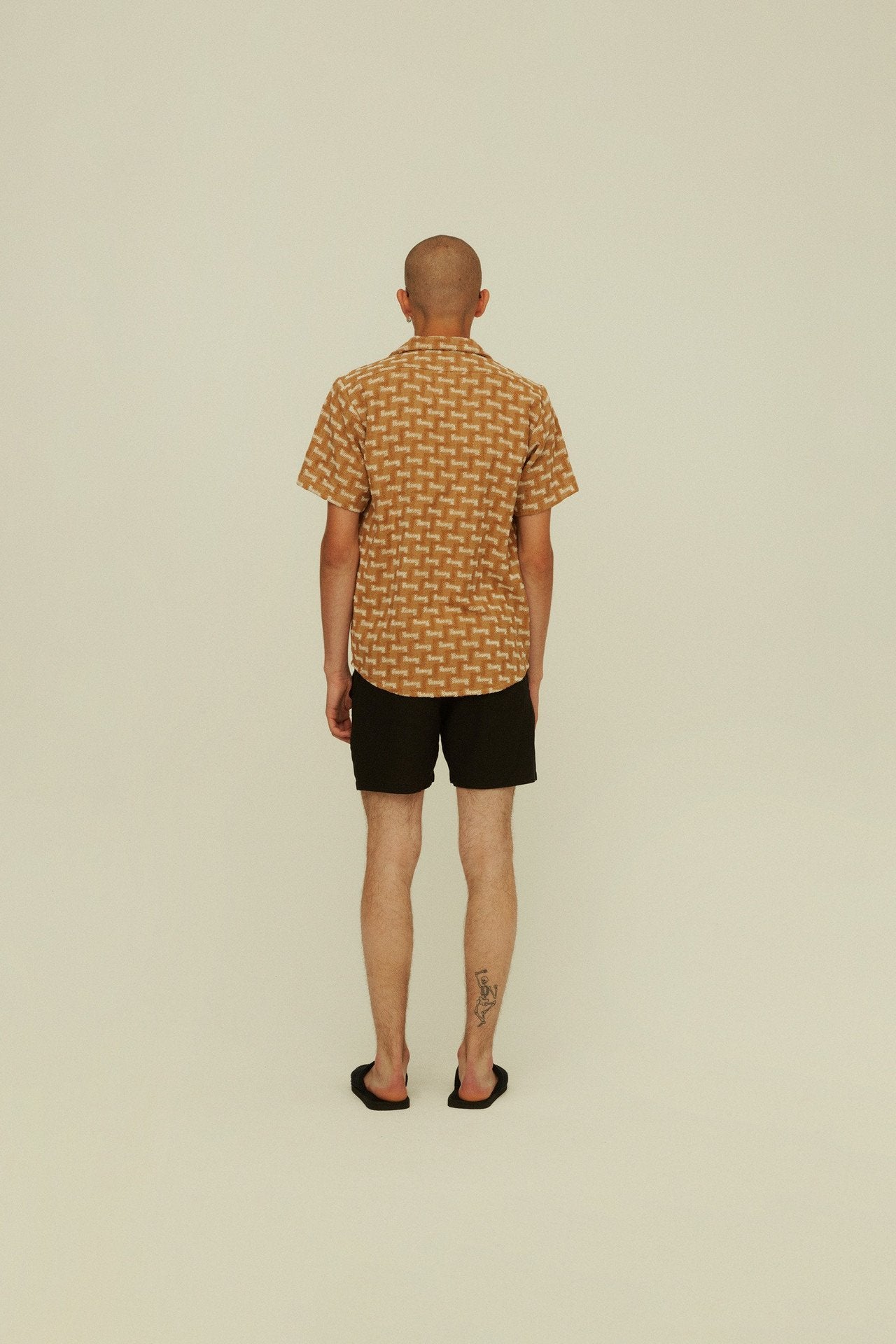 Camel Layer Zig Cuba Terry Shirt
