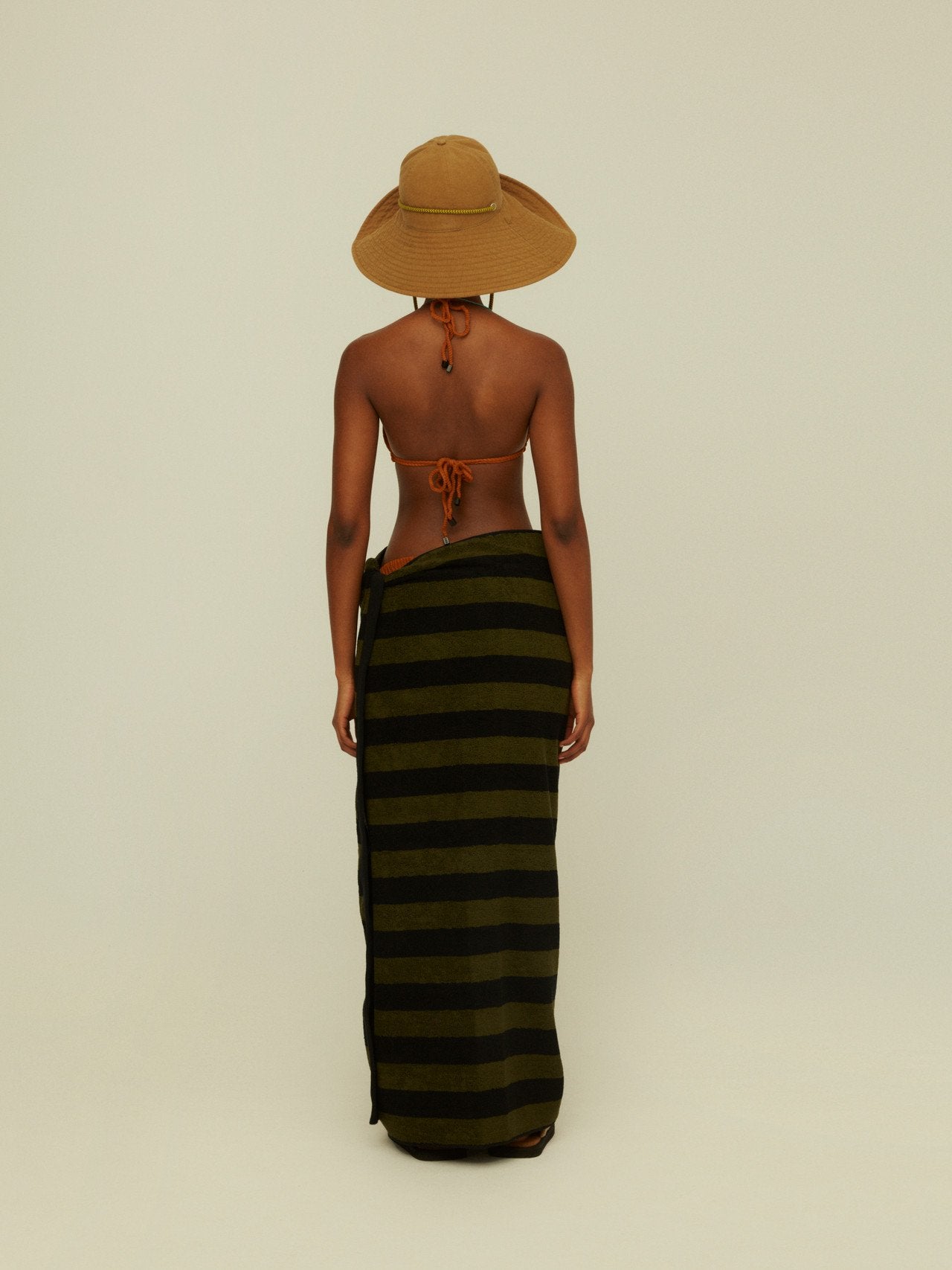 Camel Brim Canvas Hat