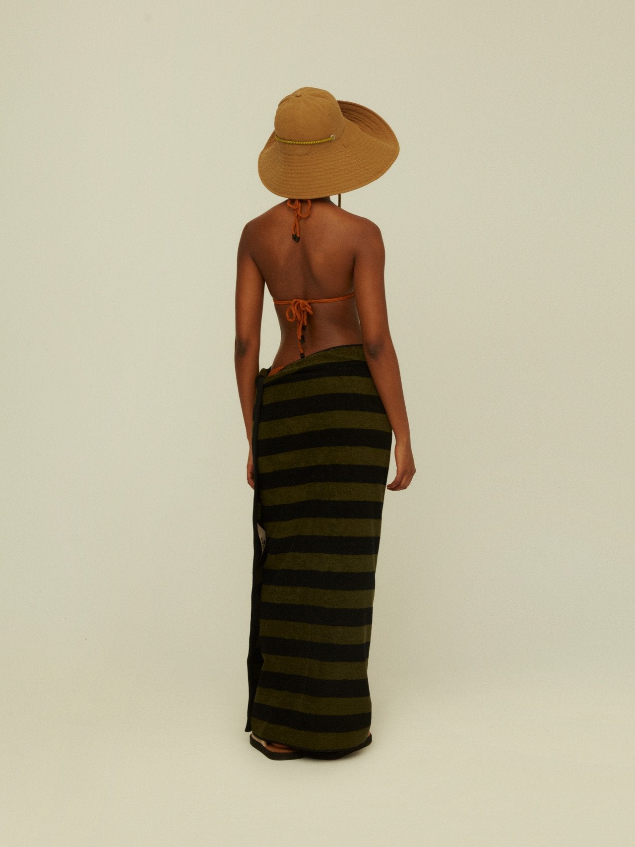 Camel Brim Canvas Hat