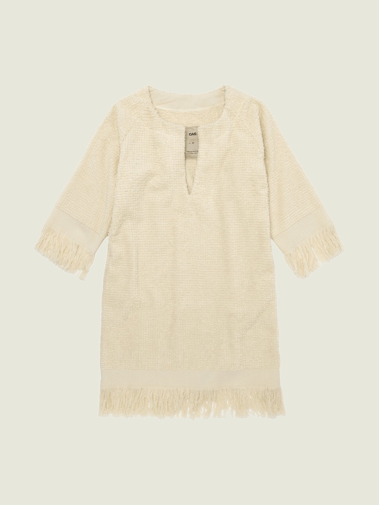 Ecru Odilia Terry Dress