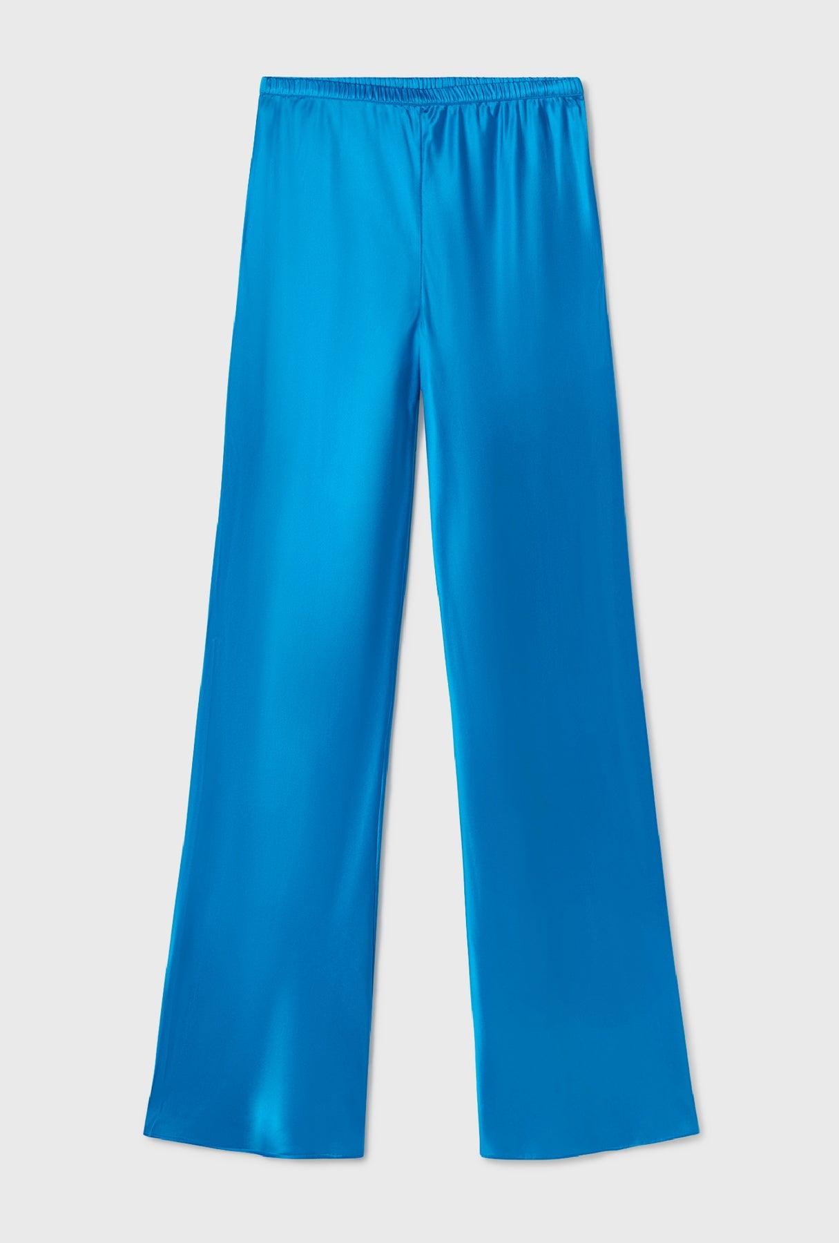 Bias Cut Pants - Coast Blue