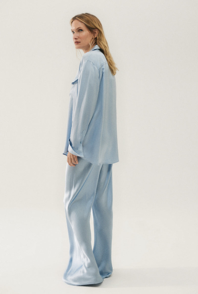 Boyfriend Shirt - Sky