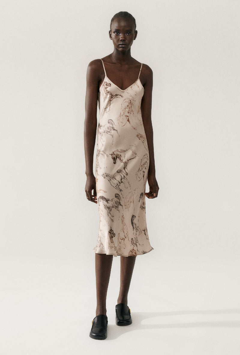 90S Slip Dress - Wild Horses
