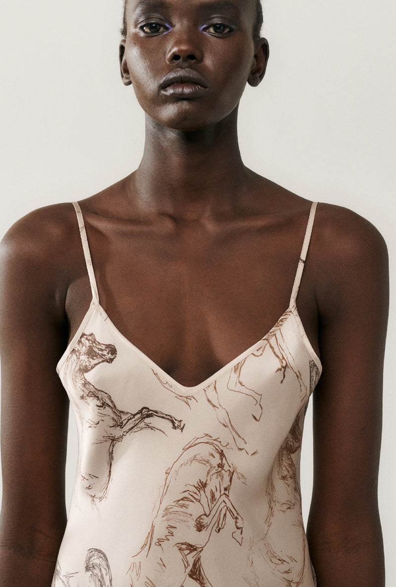 90S Slip Dress - Wild Horses