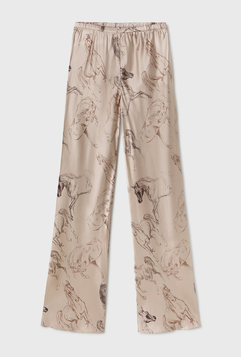 Bias Cut Pants - Wild Horses