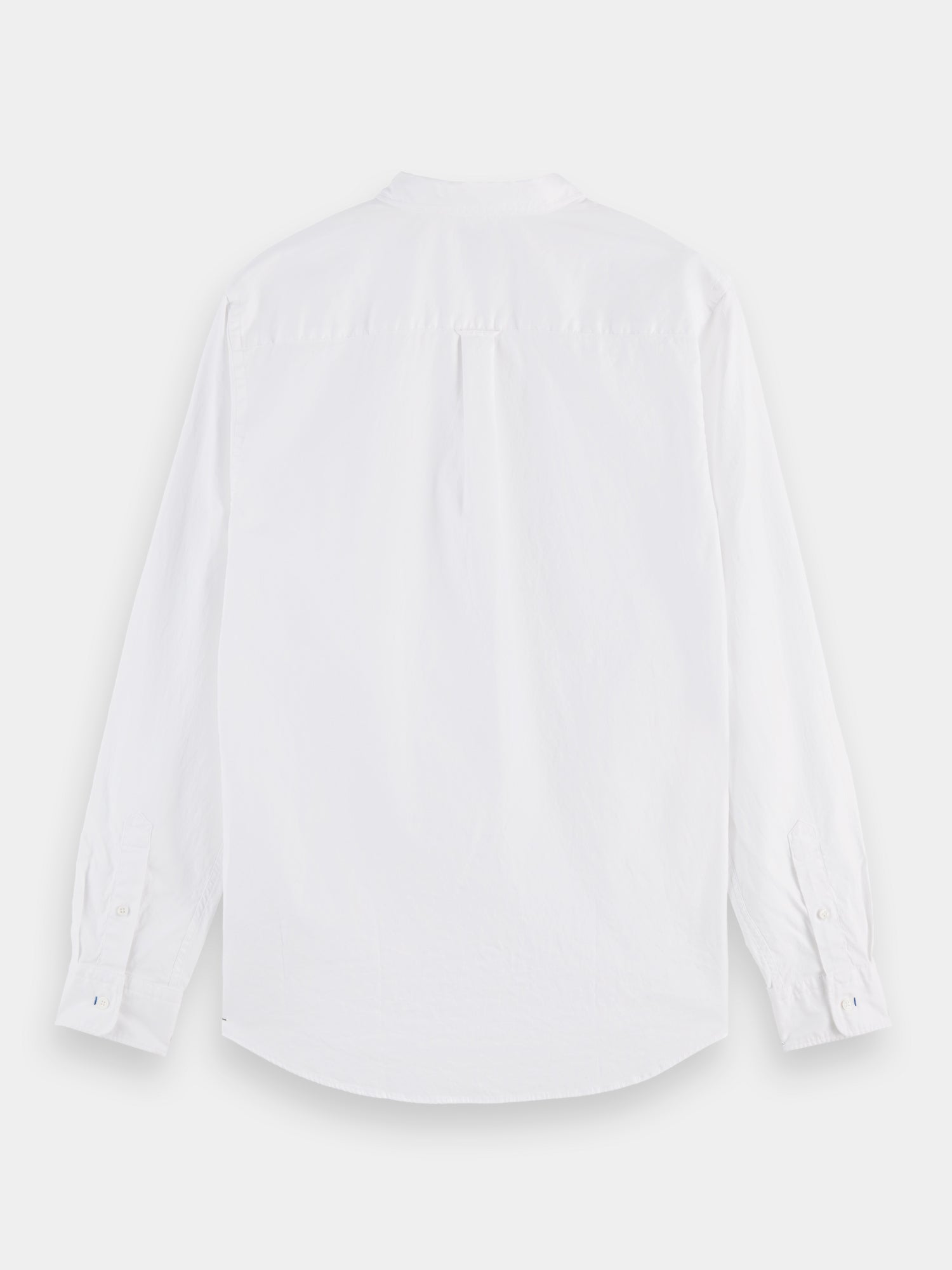 Organic cotton/elastane oxford shirt - White